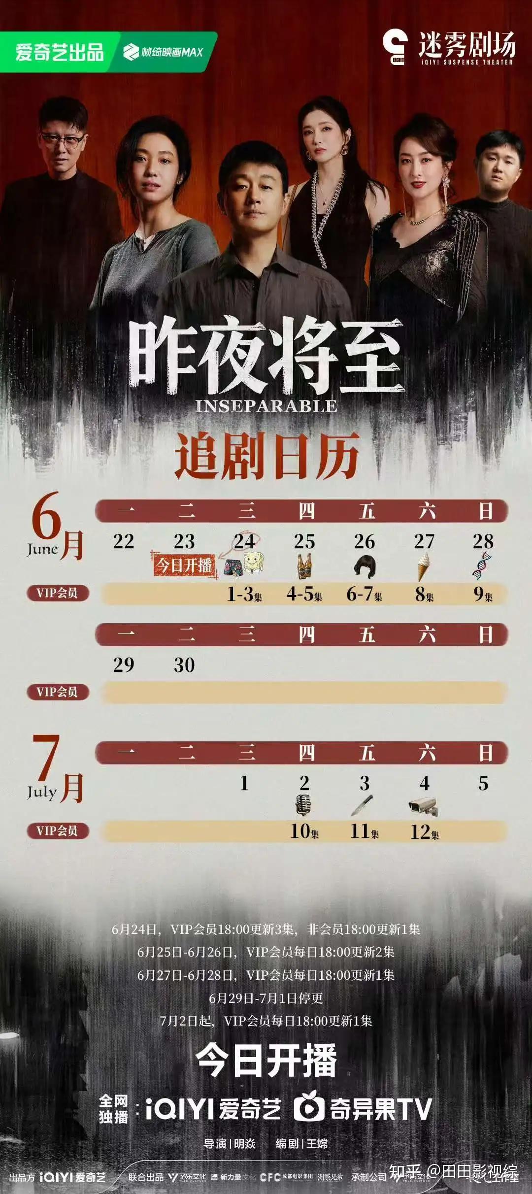 【国剧】昨夜将至【佟大为 王佳佳】